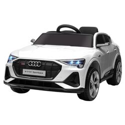 Masinuta electrica Homcom Audi E-tron 370-172V90WT (White)