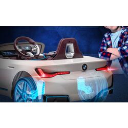 Электромобиль Homcom BMW i4 370-294V90WT (White) Thumb