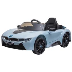 Masinuta electrica Homcom BMW I8 Coupe 370-118V90 (Blue)