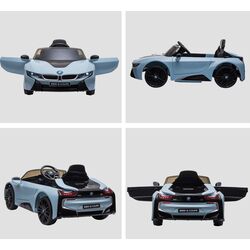 Электромобиль Homcom BMW I8 Coupe 370-118V90 (Blue) Thumb