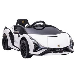 Masinuta electrica Homcom Lamborghini 370-171V90WT (White)