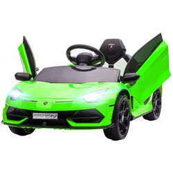 Masinuta electrica Homcom Lamborghini 370-306V90GN (Green) Thumb