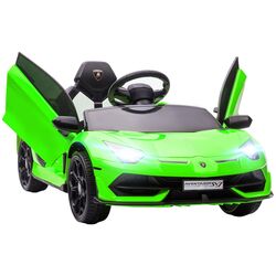 Masinuta electrica Homcom Lamborghini 370-306V90GN (Green)
