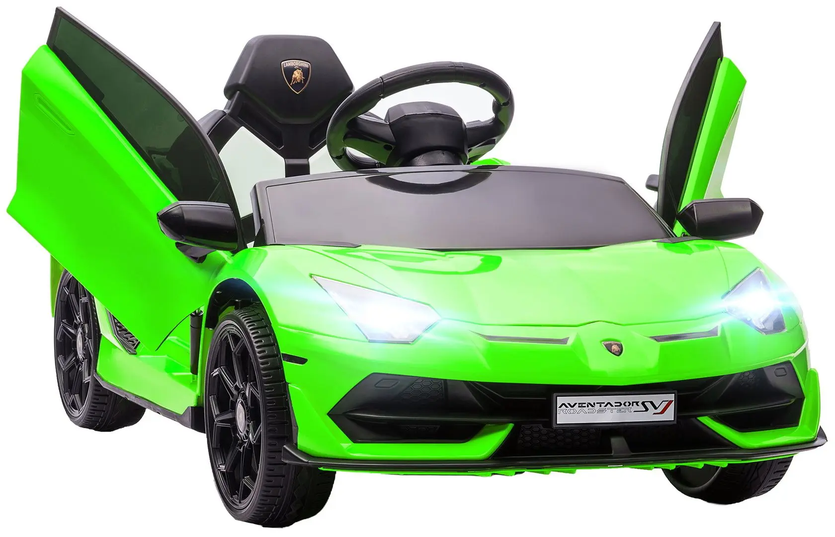 Masinuta electrica Homcom Lamborghini 370-306V90GN (Green)