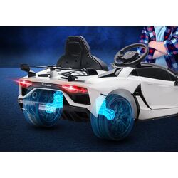 Masinuta electrica Homcom Lamborghini 370-306V90WT (White) Thumb