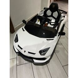 Masinuta electrica Homcom Lamborghini 370-306V90WT (White) Thumb