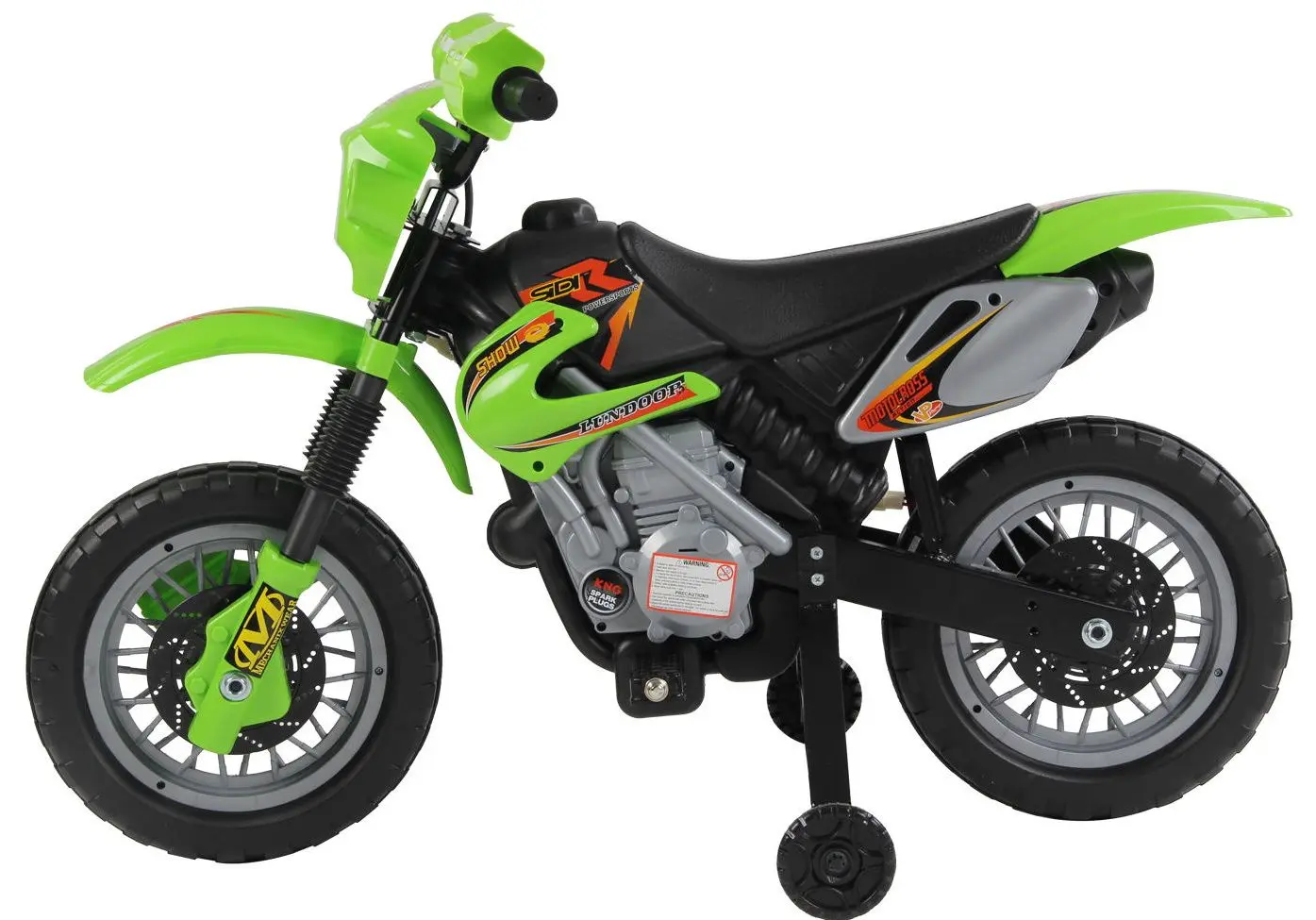 Motocicleta electrica Homcom 301-043GN (Green) - 3