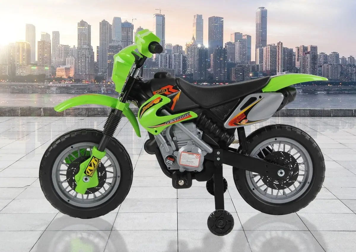 Motocicleta electrica Homcom 301-043GN (Green) - 8