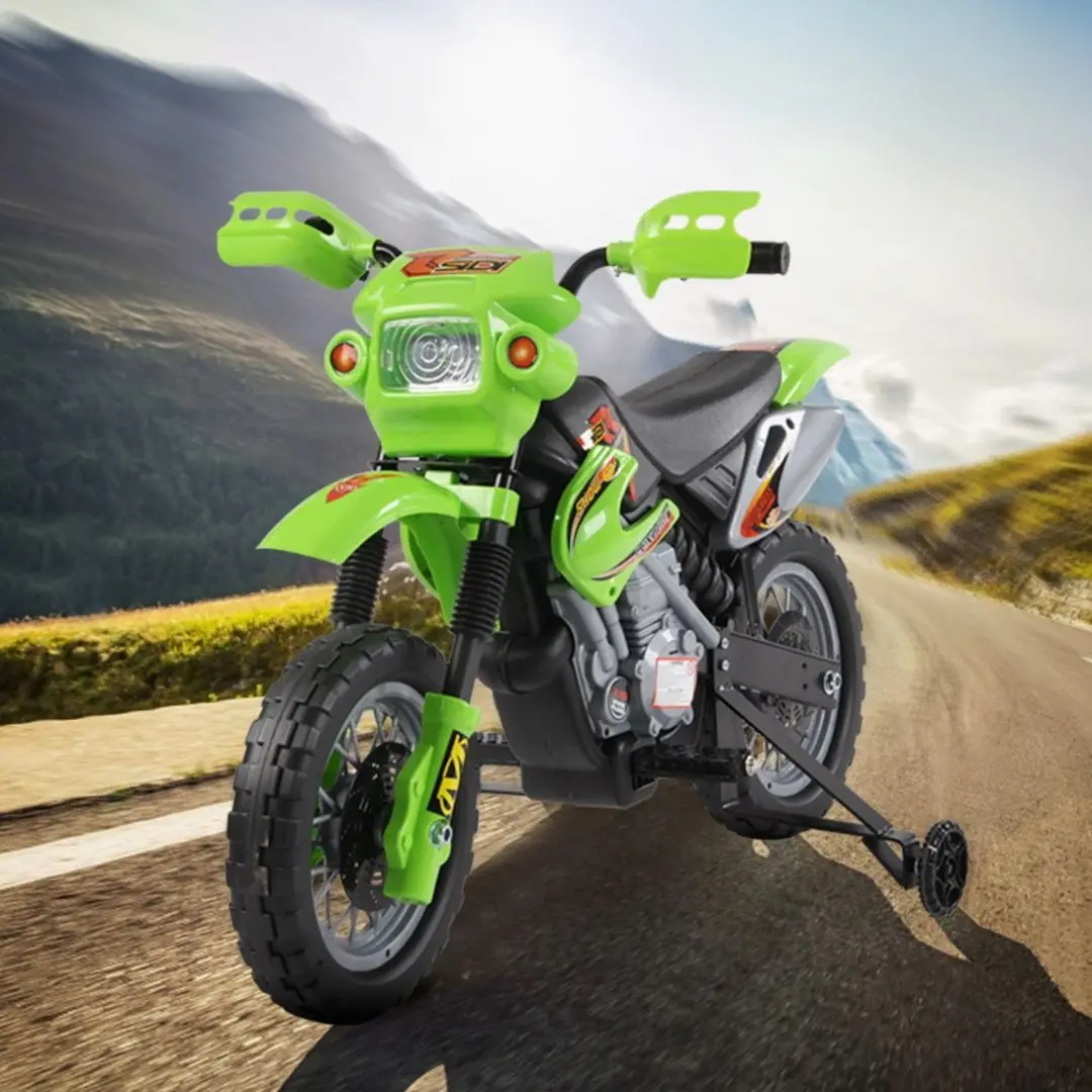 Motocicleta electrica Homcom 301-043GN (Green) - 9