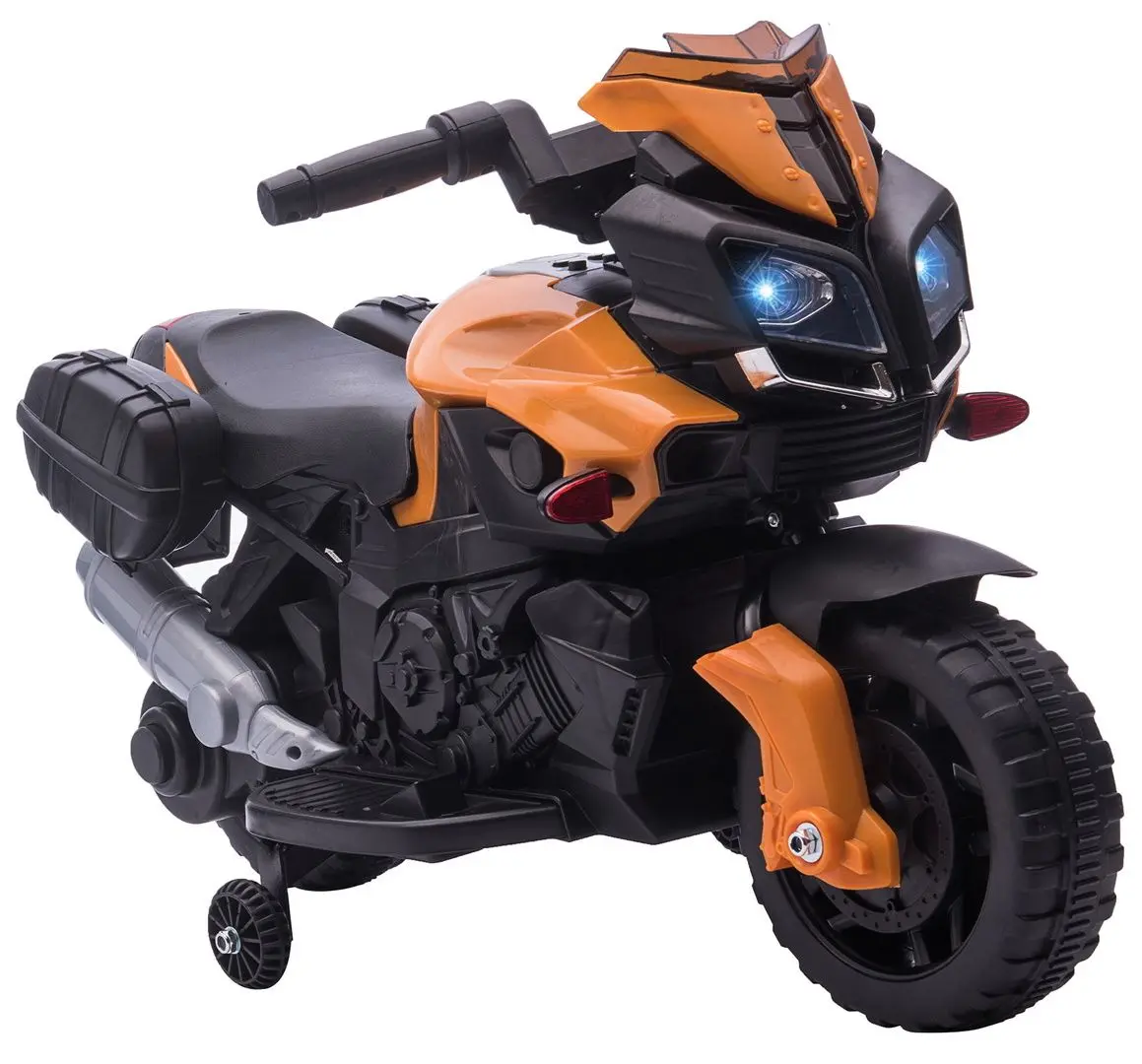 Motocicleta electrica Homcom 370-159V90OG (Orange/Black) - 2