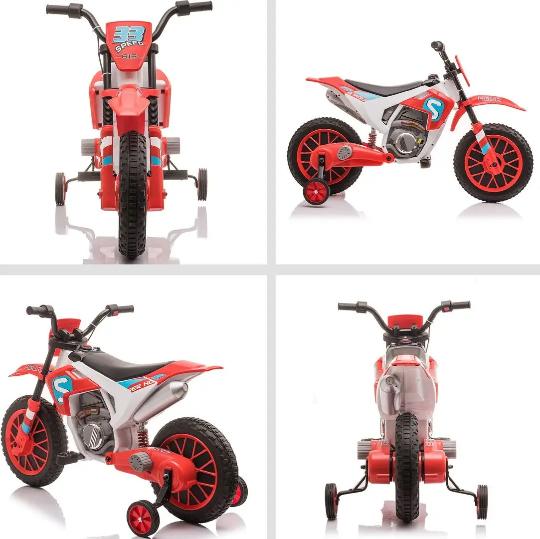 Motocicleta electrica Homcom 370-165V90RD (Red)