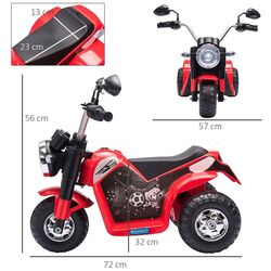 Motocicleta electrica Homcom 370-188V90RD (Red) Thumb
