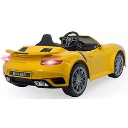 Masinuta electrica Injusa Porsche 911 Turbo S 6V  (Yellow) Thumb