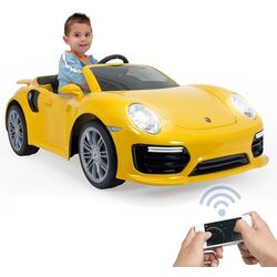 Masinuta electrica Injusa Porsche 911 Turbo S 6V  (Yellow) Thumb