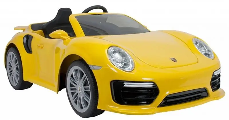 Masinuta electrica Injusa Porsche 911 Turbo S 6V  (Yellow)
