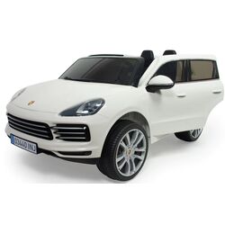 Mașină electrică Injusa Porsche Cayenne S (White)