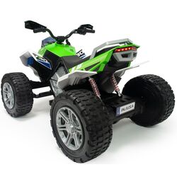 Электромобиль Injusa Quad Rage Extreme (Green/Black/White) Thumb