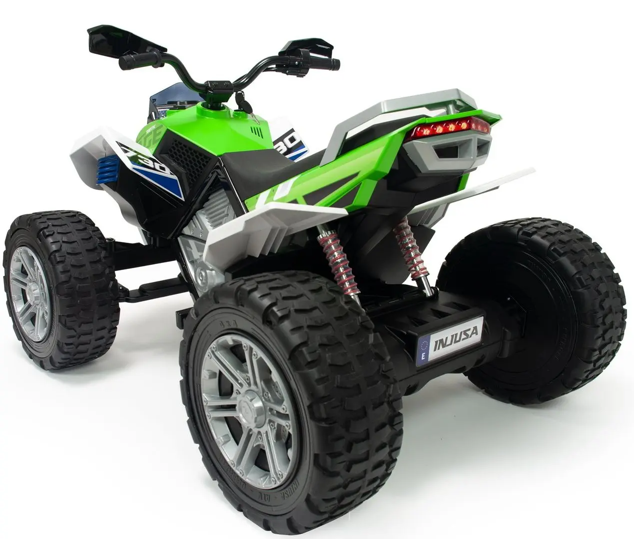 Электромобиль Injusa Quad Rage Extreme (Green/Black/White) - 2