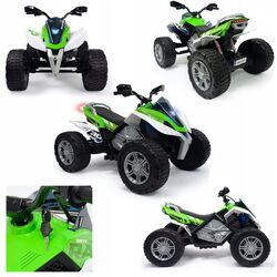 Электромобиль Injusa Quad Rage Extreme (Green/Black/White) Thumb