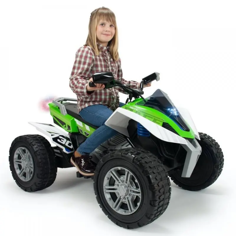 Электромобиль Injusa Quad Rage Extreme (Green/Black/White) - 4