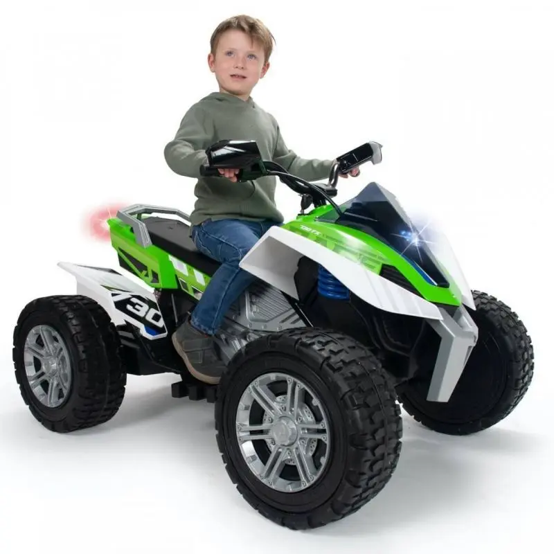 Электромобиль Injusa Quad Rage Extreme (Green/Black/White) - 5