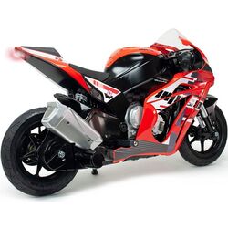 Motocicleta electrica Injusa 6492 (Black/Red) Thumb