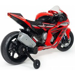 Motocicleta electrica Injusa 6497 (Black/Red) Thumb