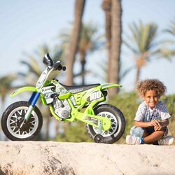 Motocicleta electrica Injusa 6835 (Green) Thumb