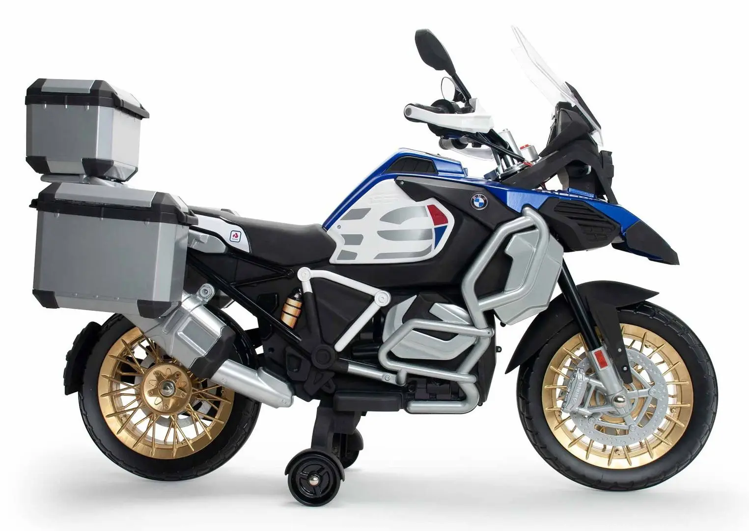 Электромотоцикл Injusa BMW R1250 Adventure (Black/Blue) - 2