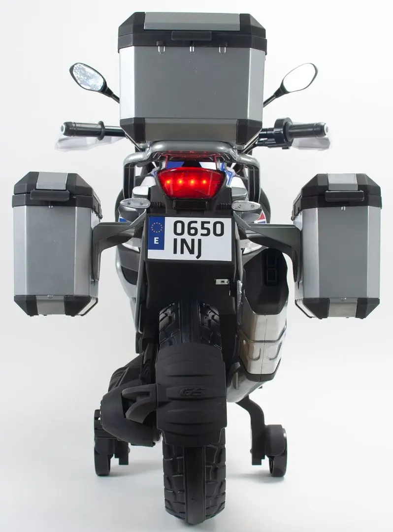 Электромотоцикл Injusa BMW R1250 Adventure (Black/Blue) - 3