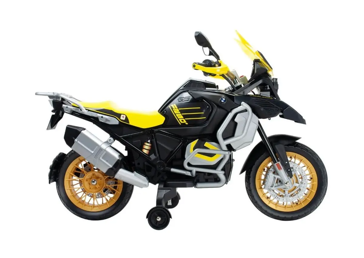 Motocicleta electrica Injusa BMW R1250 GS Adventure (Black/Yellow)
