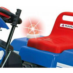 Tractor electric cu remorca Injusa 637 (Blue) Thumb