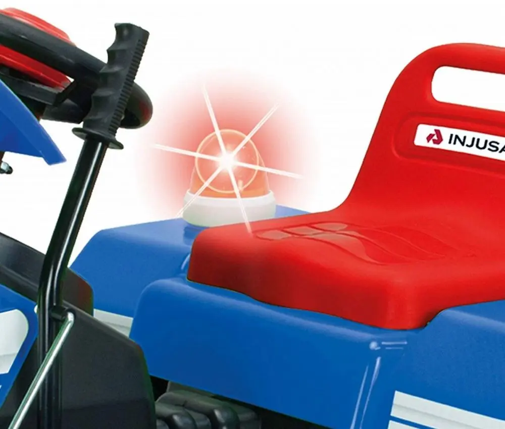 Tractor electric cu remorca Injusa 637 (Blue) - 2