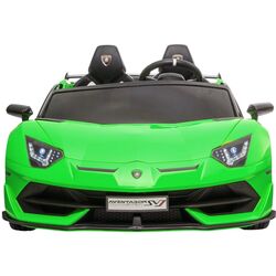 Masinuta electrica KikkaBoo Lamborghini Aventador SVJ (Green) Thumb