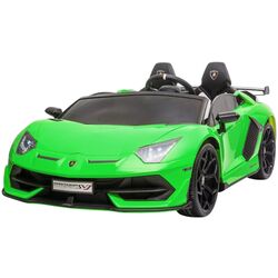 Masinuta electrica KikkaBoo Lamborghini Aventador SVJ (Green)