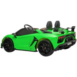 Masinuta electrica KikkaBoo Lamborghini Aventador SVJ (Green) Thumb