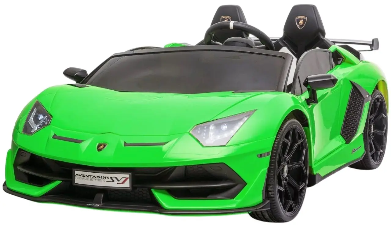 Masinuta electrica KikkaBoo Lamborghini Aventador SVJ (Green)
