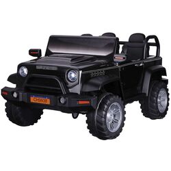 Masinuta electrica KikkaBoo Traveller (Black)