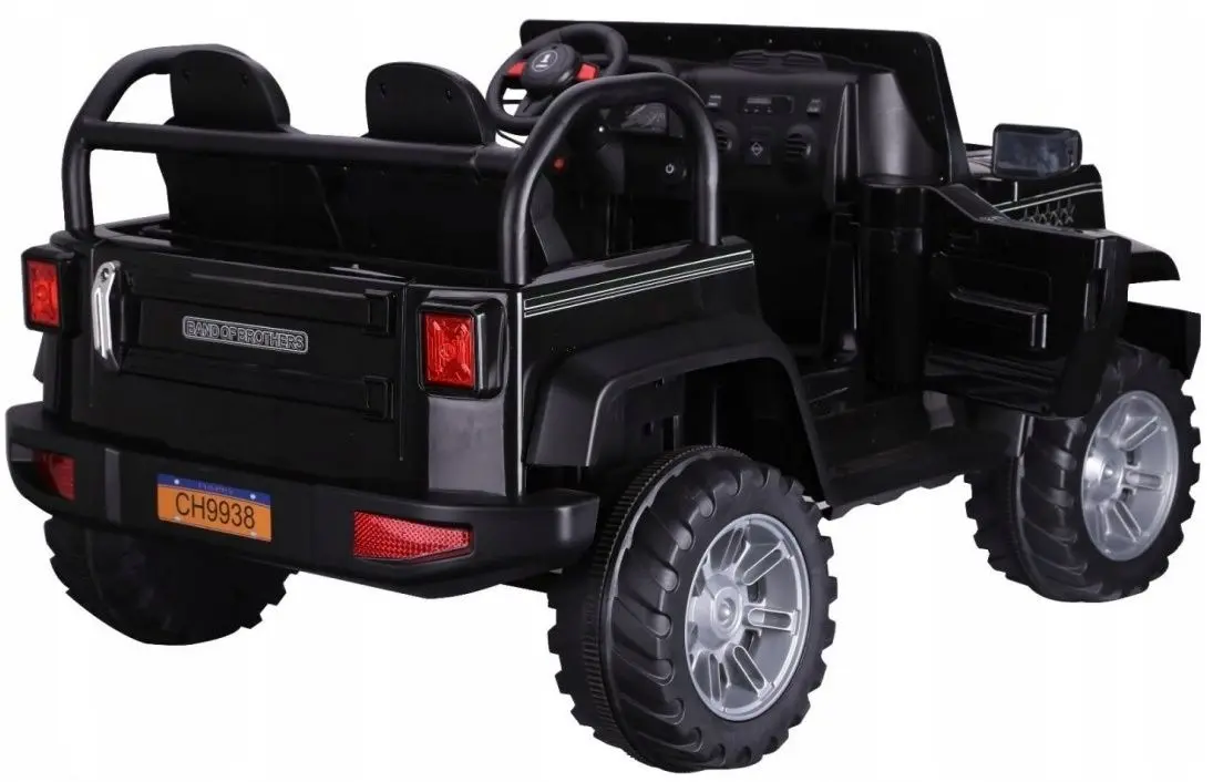 Masinuta electrica KikkaBoo Traveller (Black)