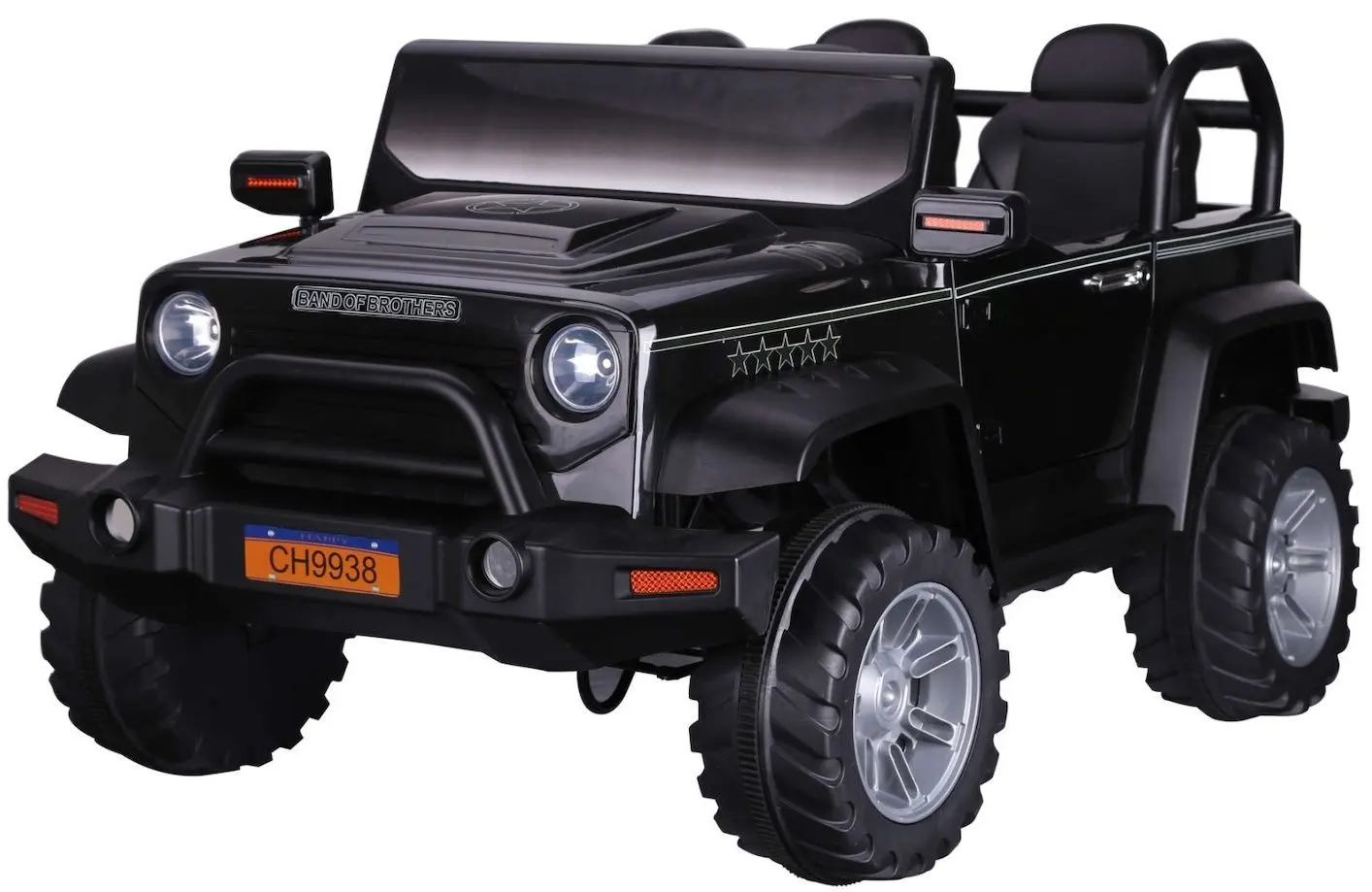 Masinuta electrica KikkaBoo Traveller (Black)