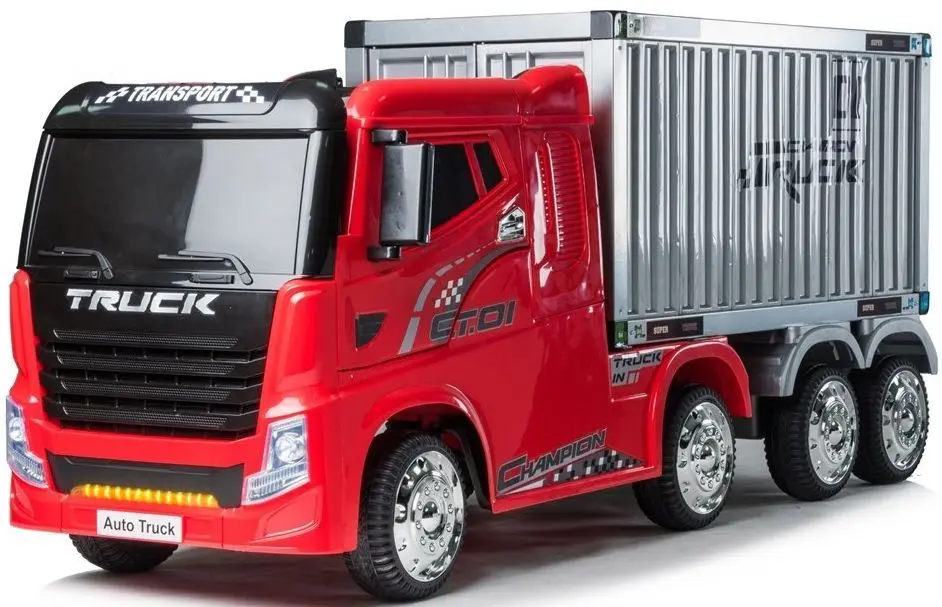 Camion electric Lean Cars JJ2011 (Red) - 2