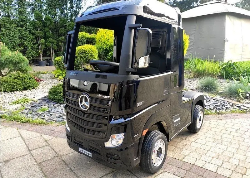 Camion electric Lean Cars Mercedes Actros MP4 (Black) - 6