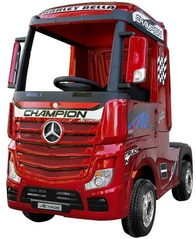 Camion electric Lean Cars Mercedes Actros MP4 (Red) - 2