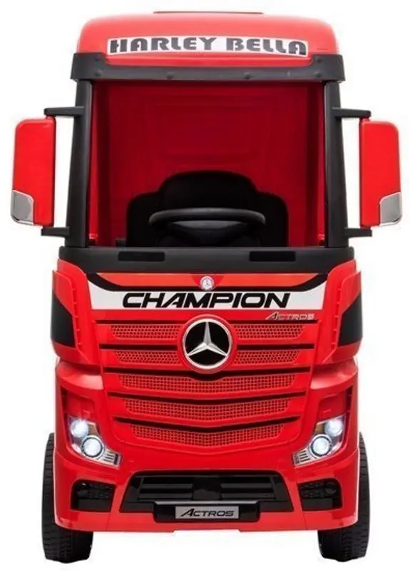 Camion electric Lean Cars Mercedes Actros MP4 (Red) - 5