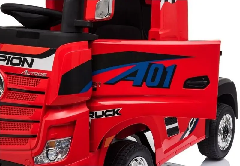 Camion electric Lean Cars Mercedes Actros MP4 (Red) - 6