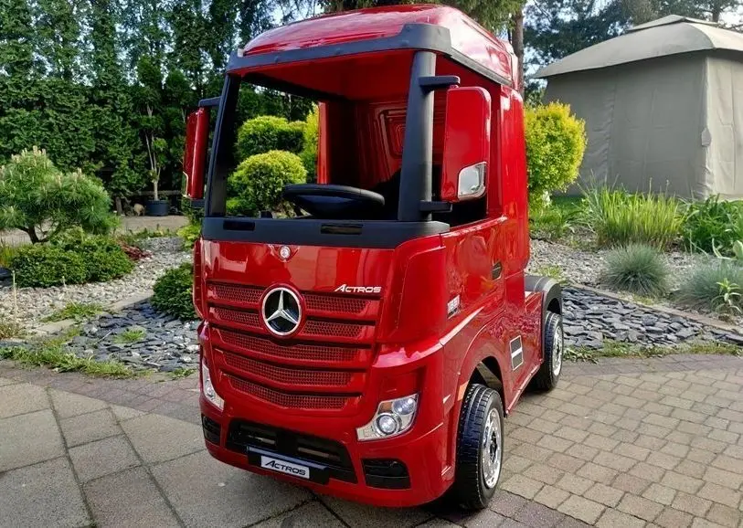 Camion electric Lean Cars Mercedes Actros MP4 (Red) - 7