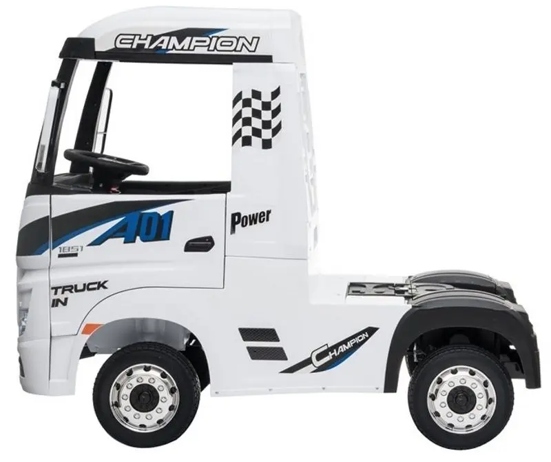 Camion electric Lean Cars Mercedes Actros MP4 (White) - 3