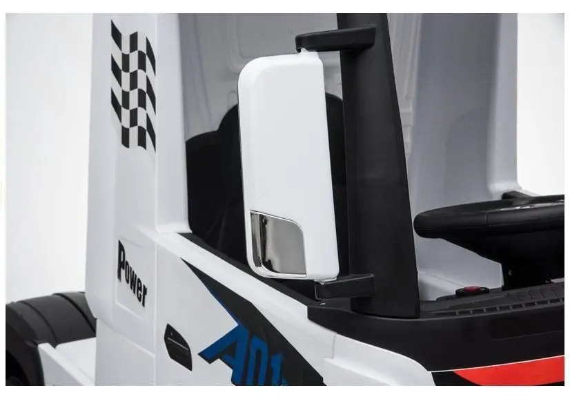 Camion electric Lean Cars Mercedes Actros MP4 (White) - 8