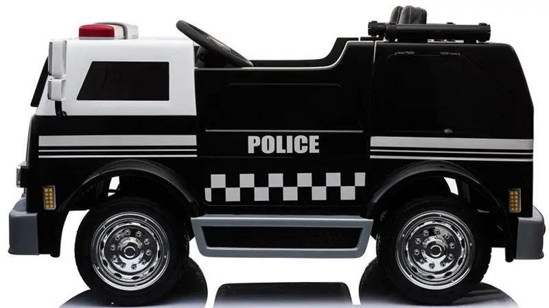 Электрогрузовик Lean Cars Police Truck (Black) - 3