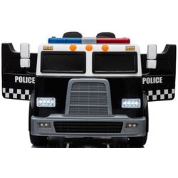 Электрогрузовик Lean Cars Police Truck (Black) Thumb